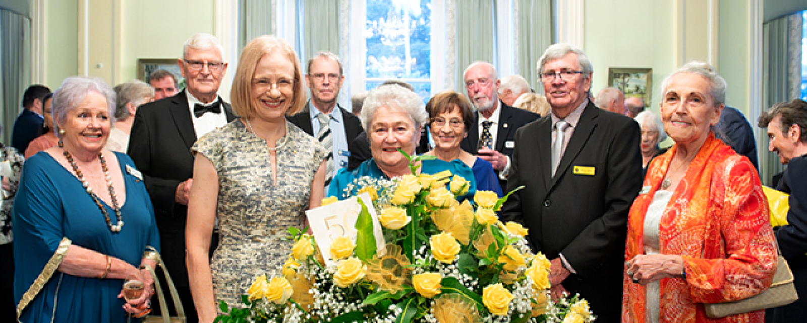 The Queensland Governor and guests